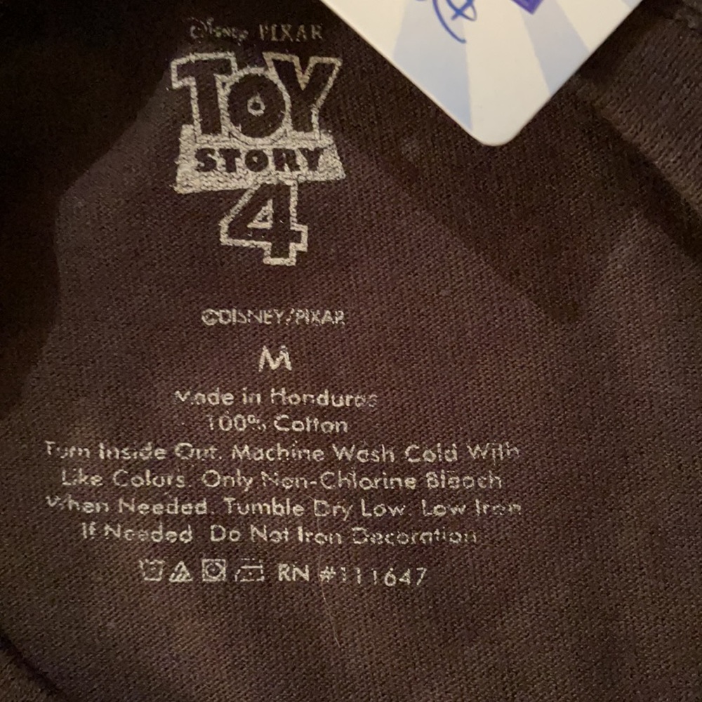 NWT MENS Sz Medium Toy Story 4 T-shirt - Picture 3 of 3
